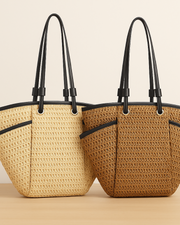The Riviera Premium Straw Tote